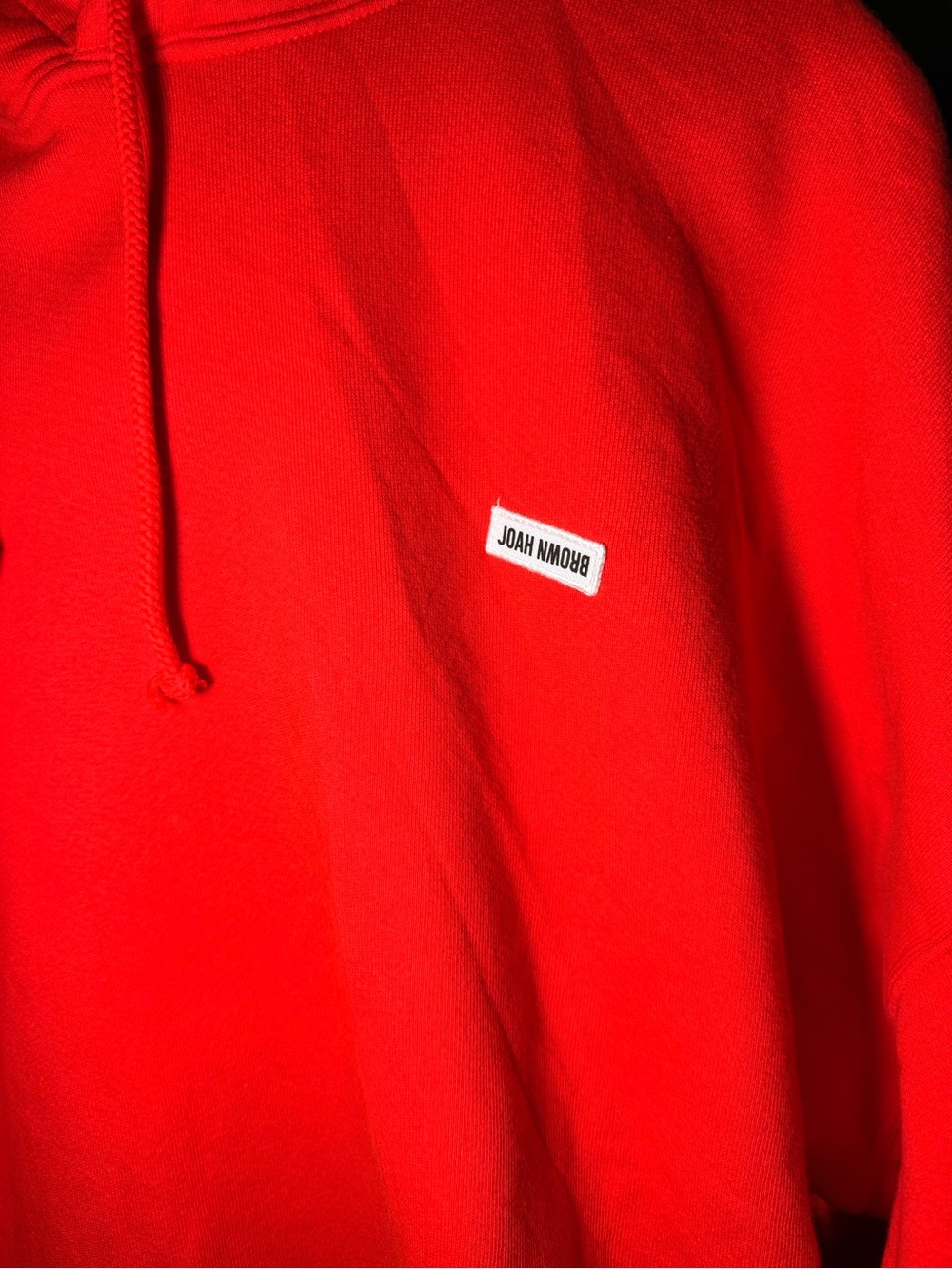 Joah Brown LIKE NEW Oversized Hoodie Hot Sauce - Picture 6 of 12
